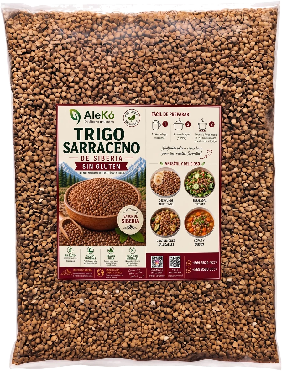 Trigo sarraceno en grano